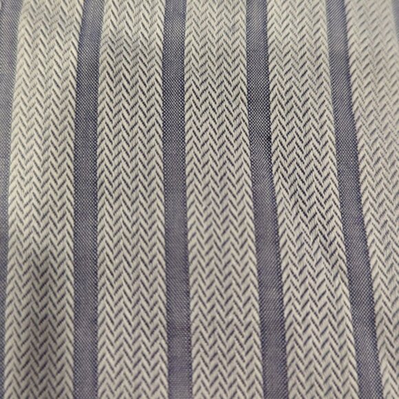 Hugo Boss Light gray and purple striped top with chevrons regular fit - Picture 2 of 8